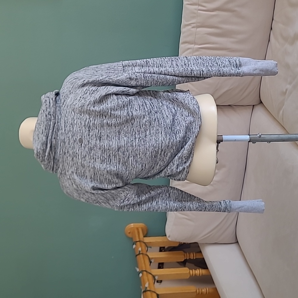 Athleta Crop Cowl Neck sweatshirt - Picture 2 of 6